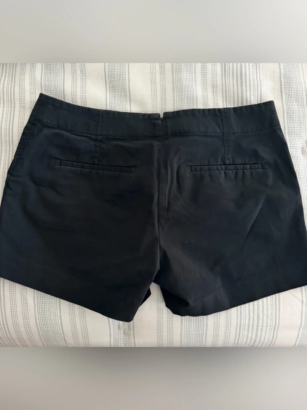 J. Crew Black High-Rise Tailored Women's Shorts